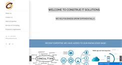 Desktop Screenshot of construesol.com